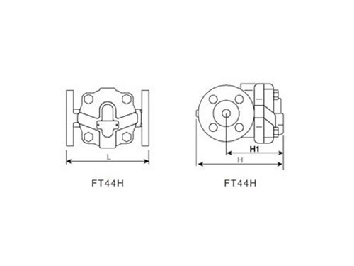 FT44H疏水閥結(jié)構(gòu)圖